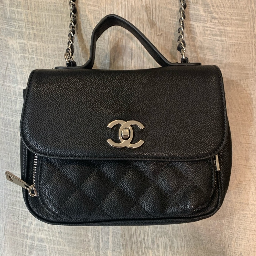 Designer inspired satchel bag
